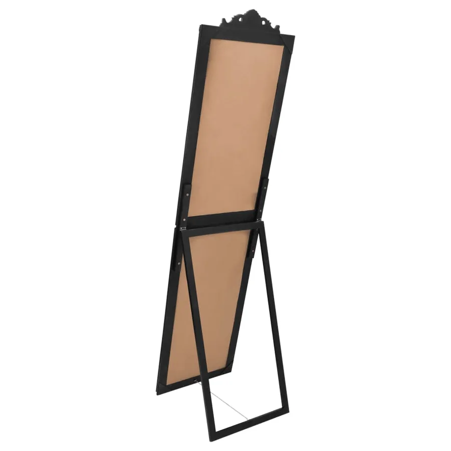 Miroir sur pied Noir 40x160 cm - 4