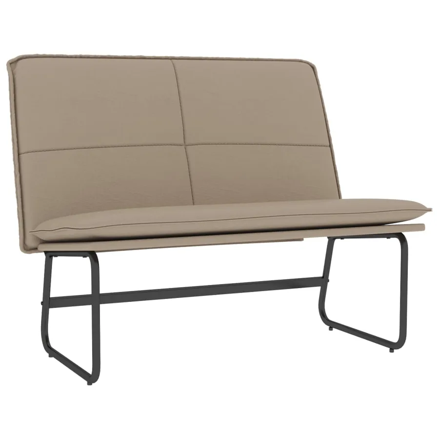 Banc Cappuccino 100x75x76 cm Similicuir - 2