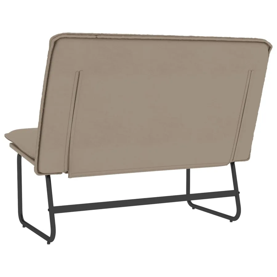 Banc Cappuccino 100x75x76 cm Similicuir - 5