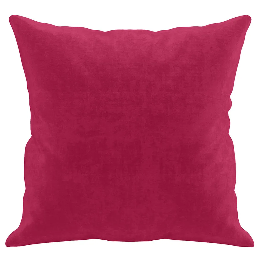 Coussins décoratifs lot de 2 Rouge bordeaux 40x40 cm Velours - 4