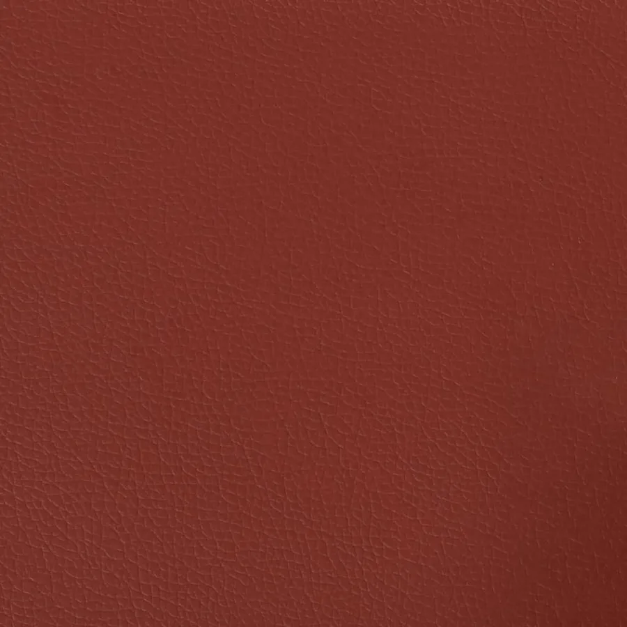 Banc Rouge bordeaux 100x35x41 cm Similicuir - 6