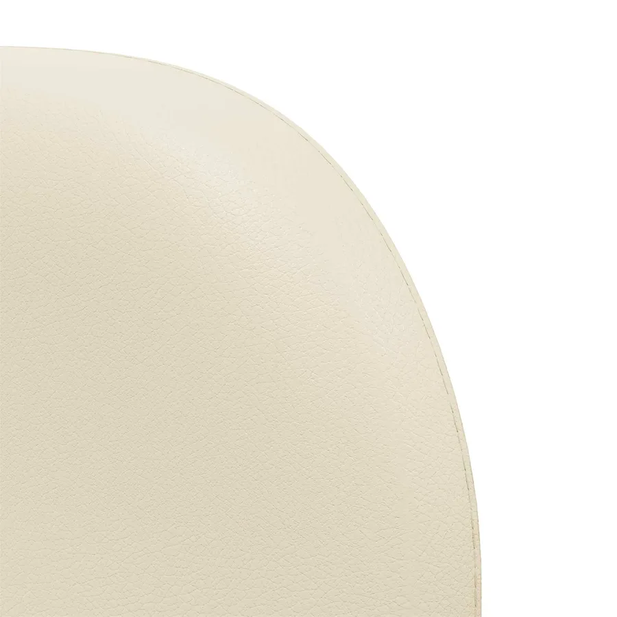 Oreille de tête de lit Crème 40 x 23 x 6 cm PVC - 9