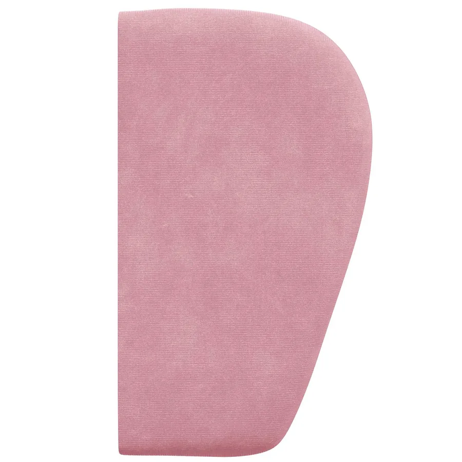 Oreille de tête de lit Rose 40 x 23 x 6 cm Velours - 7