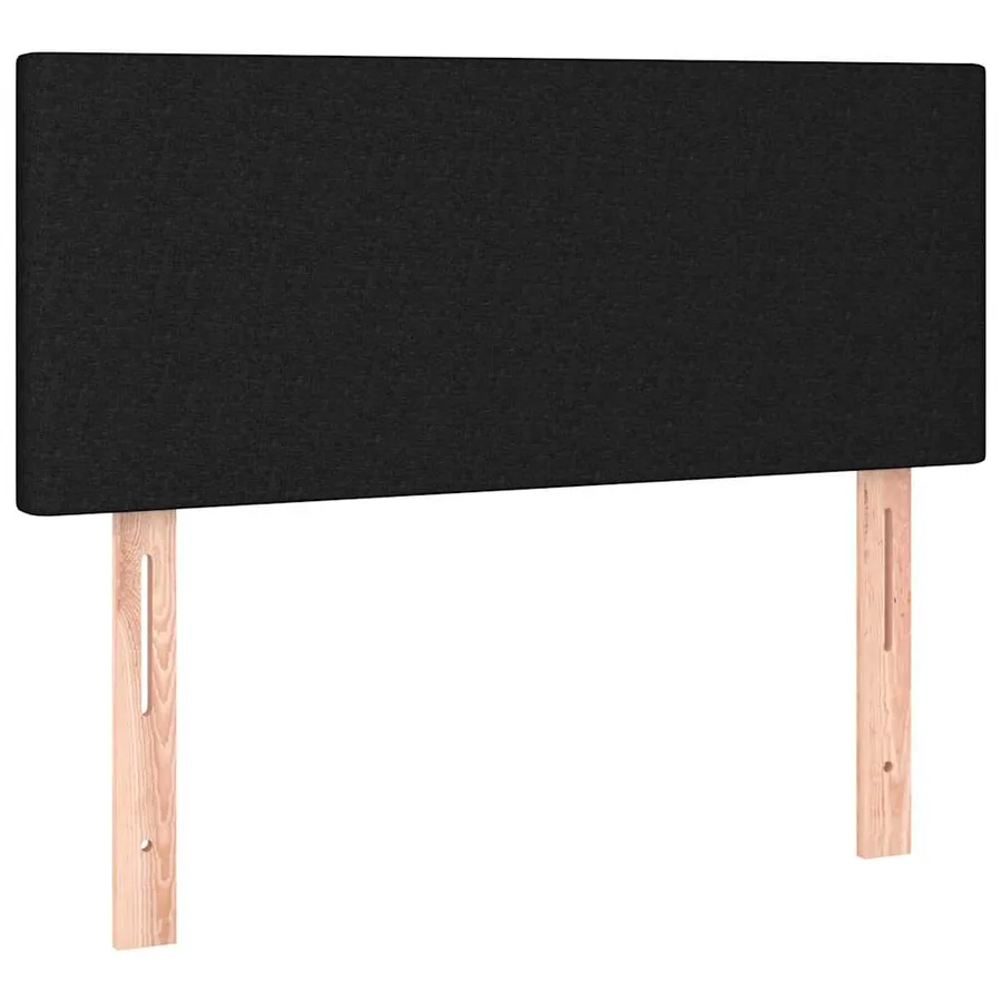Tête de lit Noir 90x5x78/88 cm Tissu - 2