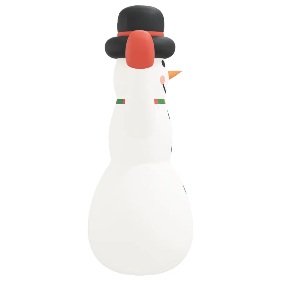 Bonhomme de neige gonflable de Noël avec LED 805 cm - 5