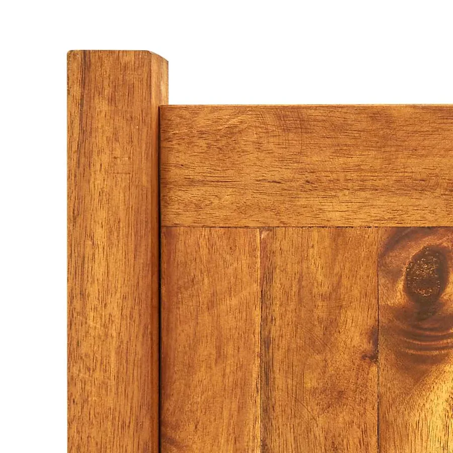 Lit surélevé de jardin Bois d'acacia 200x50x25 cm - 6