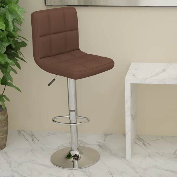 Tabouret de bar Marron Tissu