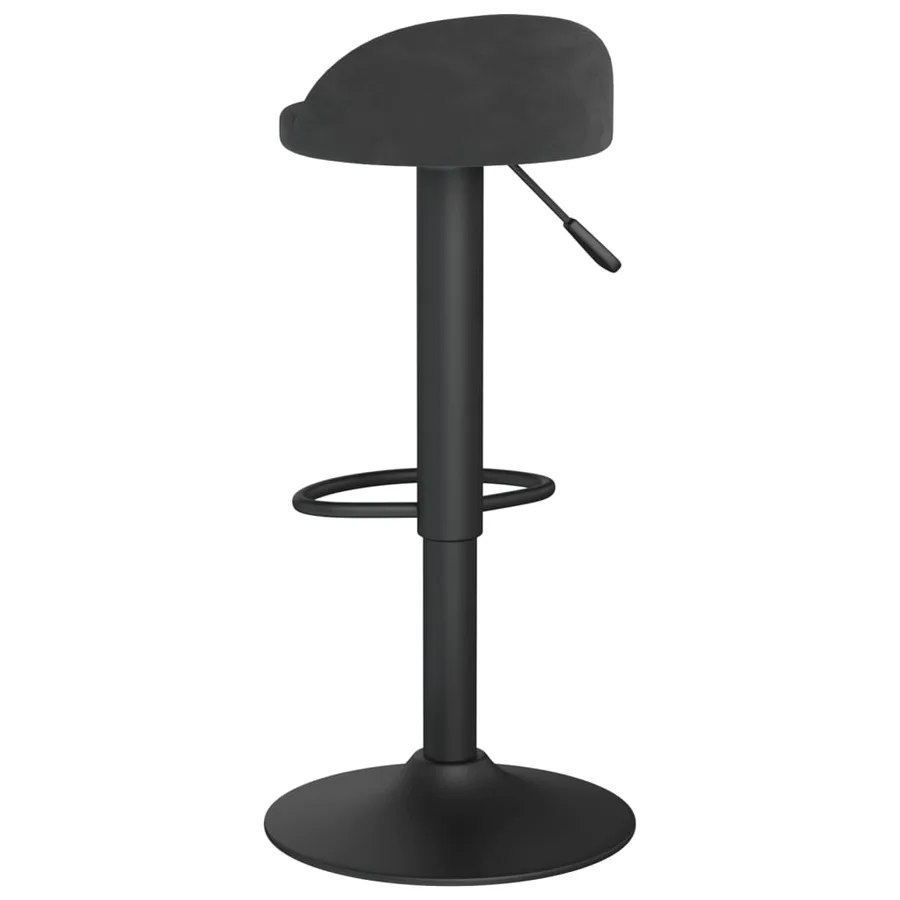 Tabouret de bar Noir Velours - 5