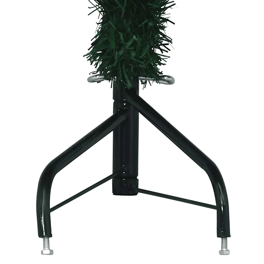 Sapin de Noël artificiel d'angle Vert 240 cm PVC - 5