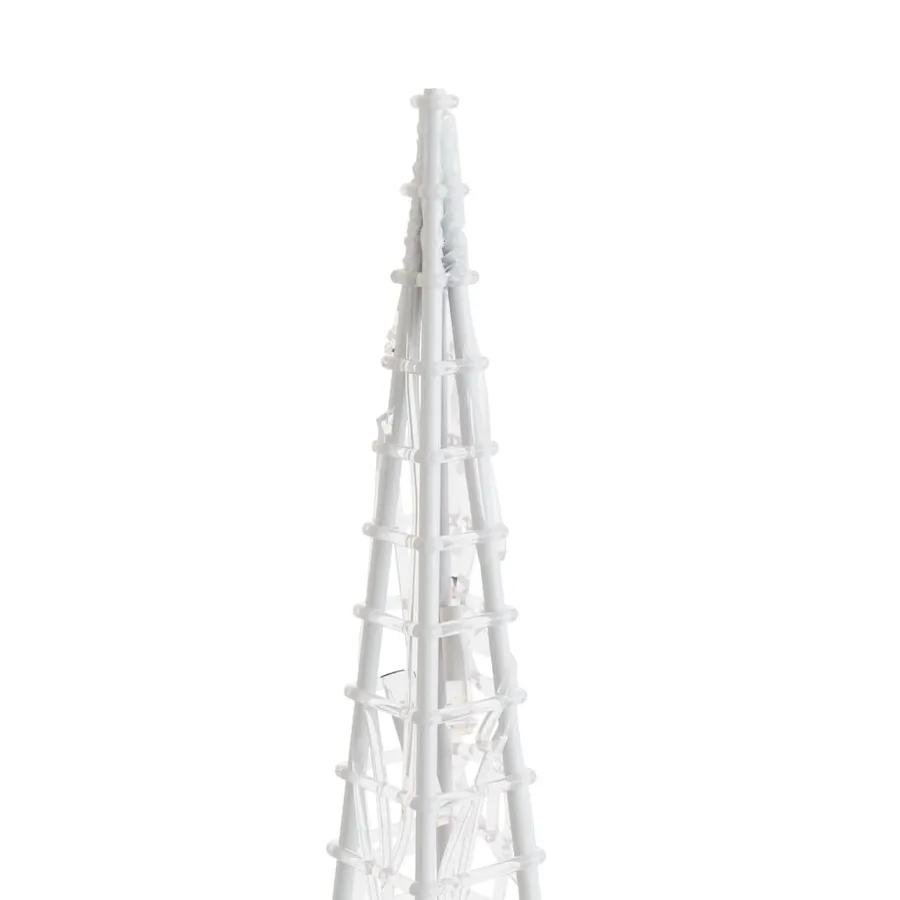 Cône lumineux décoratif à LED Acrylique Blanc froid 90 cm - 7