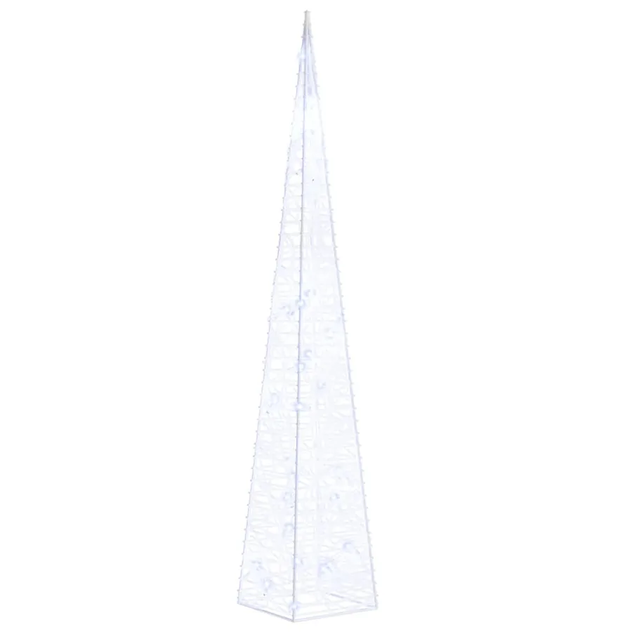 Cône lumineux décoratif à LED Acrylique Bleu 60 cm - 2