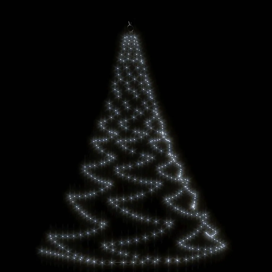 Arbre mural avec crochet métallique 720 LED Blanc froid 5 m - 2