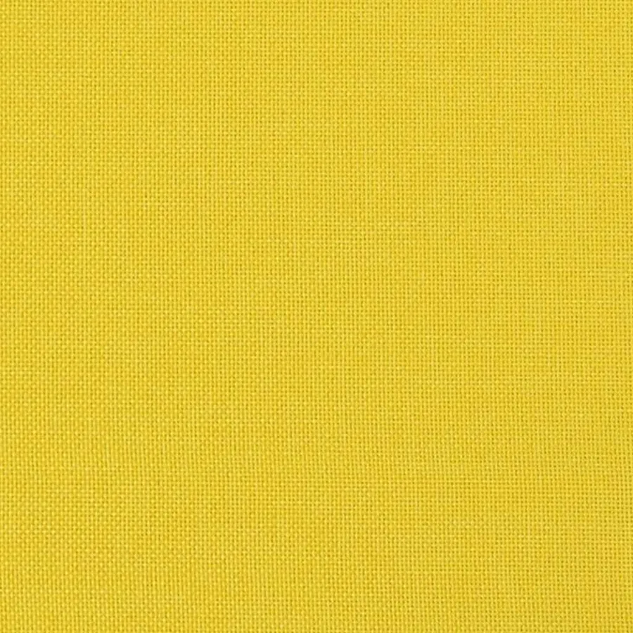 Chaise de relaxation avec tabouret Jaune moutarde Tissu - 10