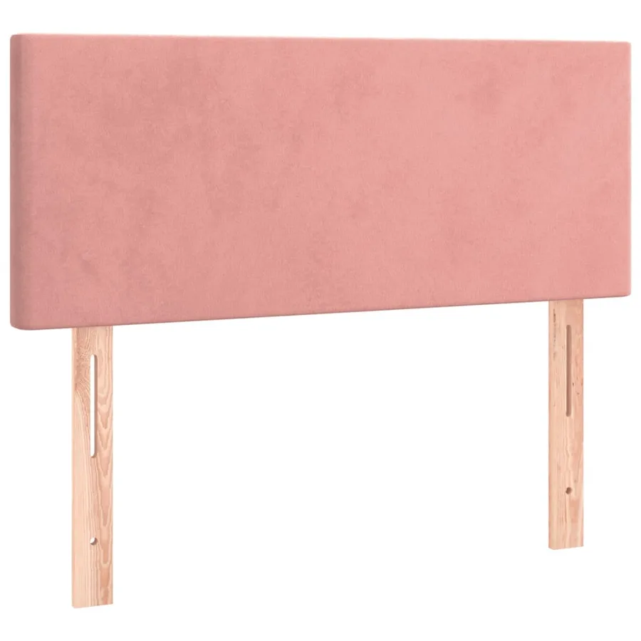 Tête de lit Rose 100x5x78/88 cm Velours - 2