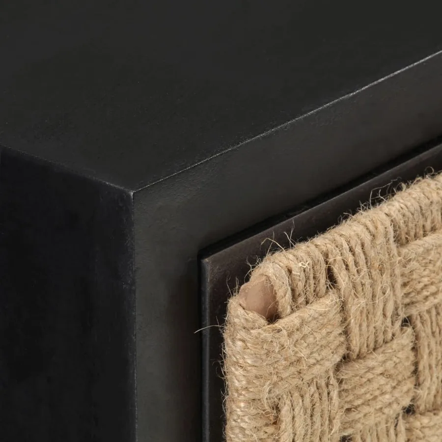 Table de chevet 40x30x50 cm Bois de manguier massif - 5