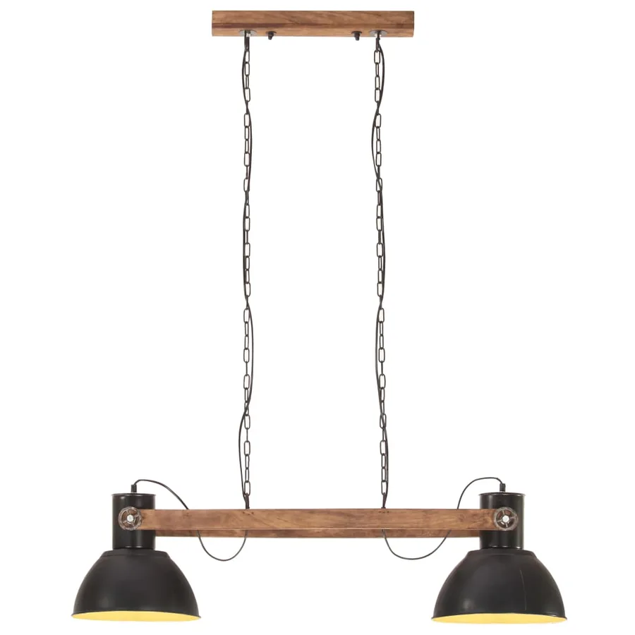 Lampe suspendue industrielle 25 W Noir 109 cm E27 - 3
