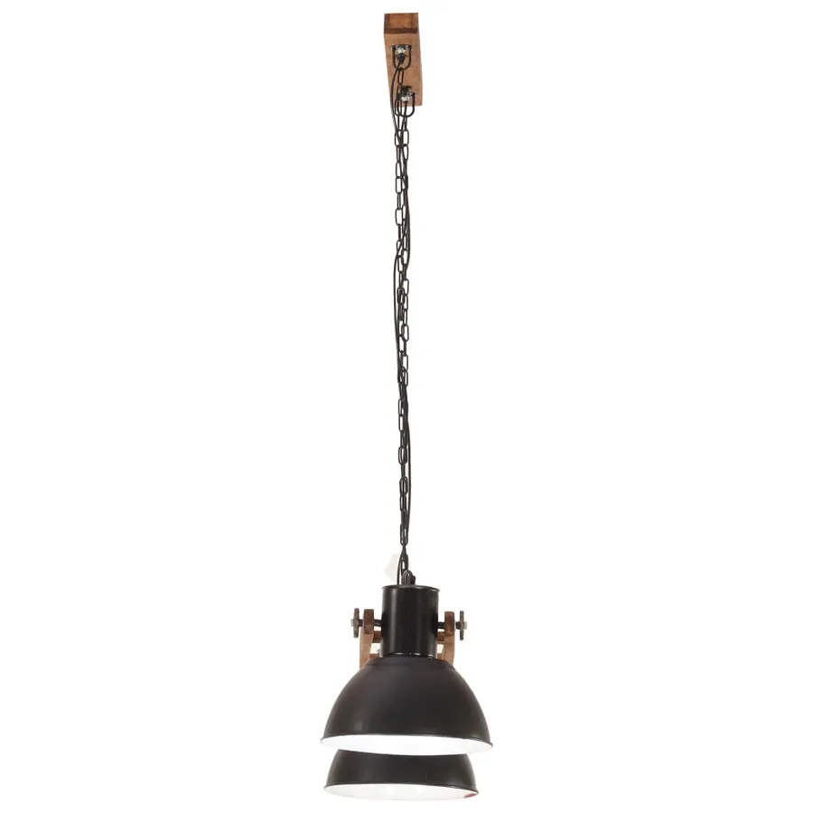 Lampe suspendue industrielle 25 W Noir 109 cm E27 - 5