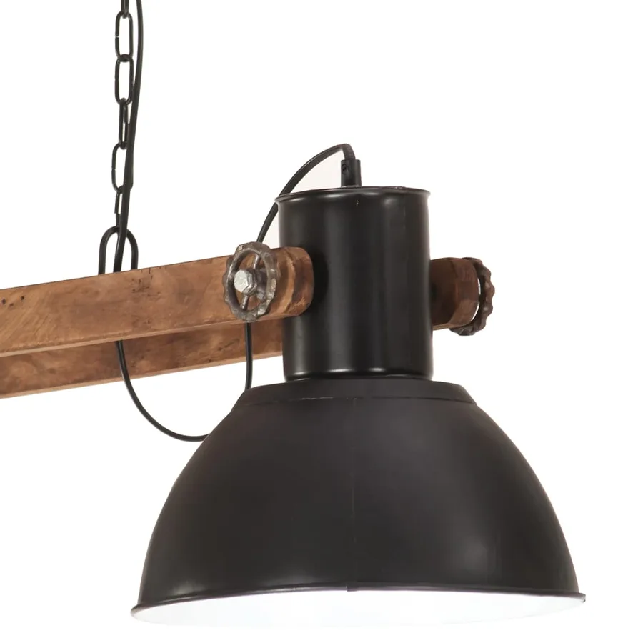 Lampe suspendue industrielle 25 W Noir 109 cm E27 - 7
