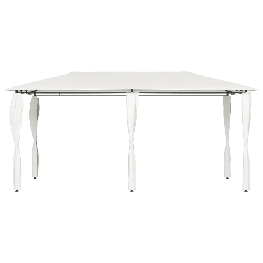 Belvédère avec revêtement de poteaux 2,98x5,3x2,59 m 160 g/m² - 2