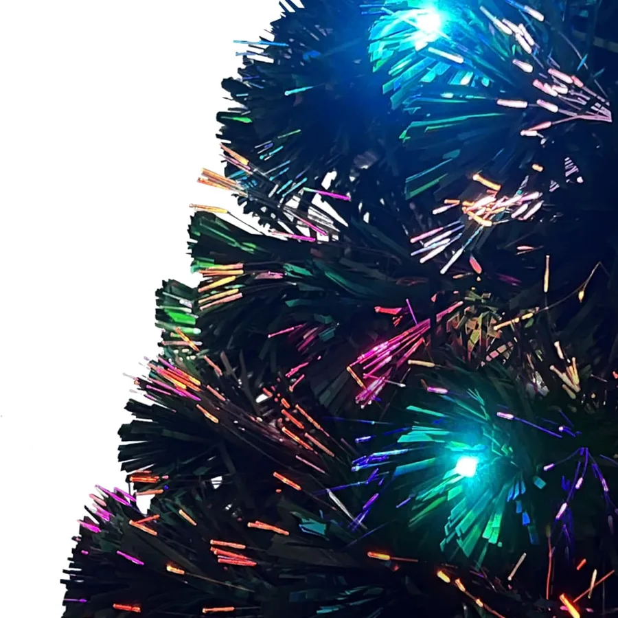 Arbre de Noël pré-éclairé avec support et LED 180 cm fibre optique - 9