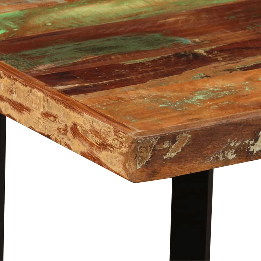 Ensemble de bar 5 pcs Bois de récupération massif - 6