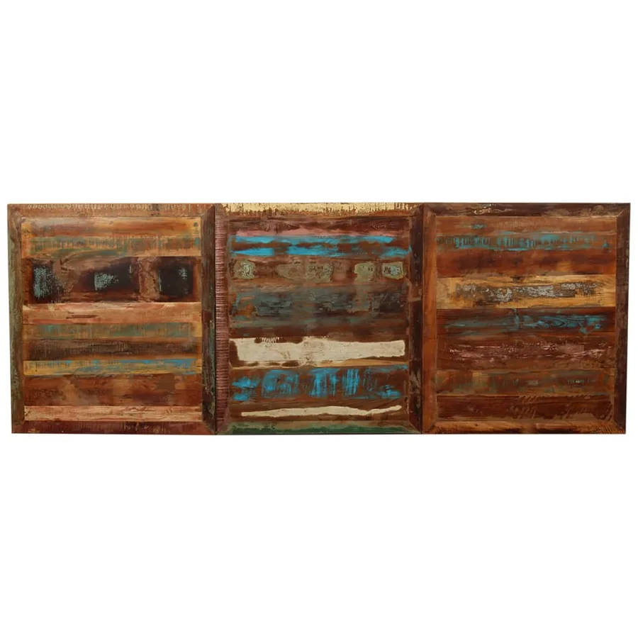 Table à manger Bois de récupération massif 180 cm - 11