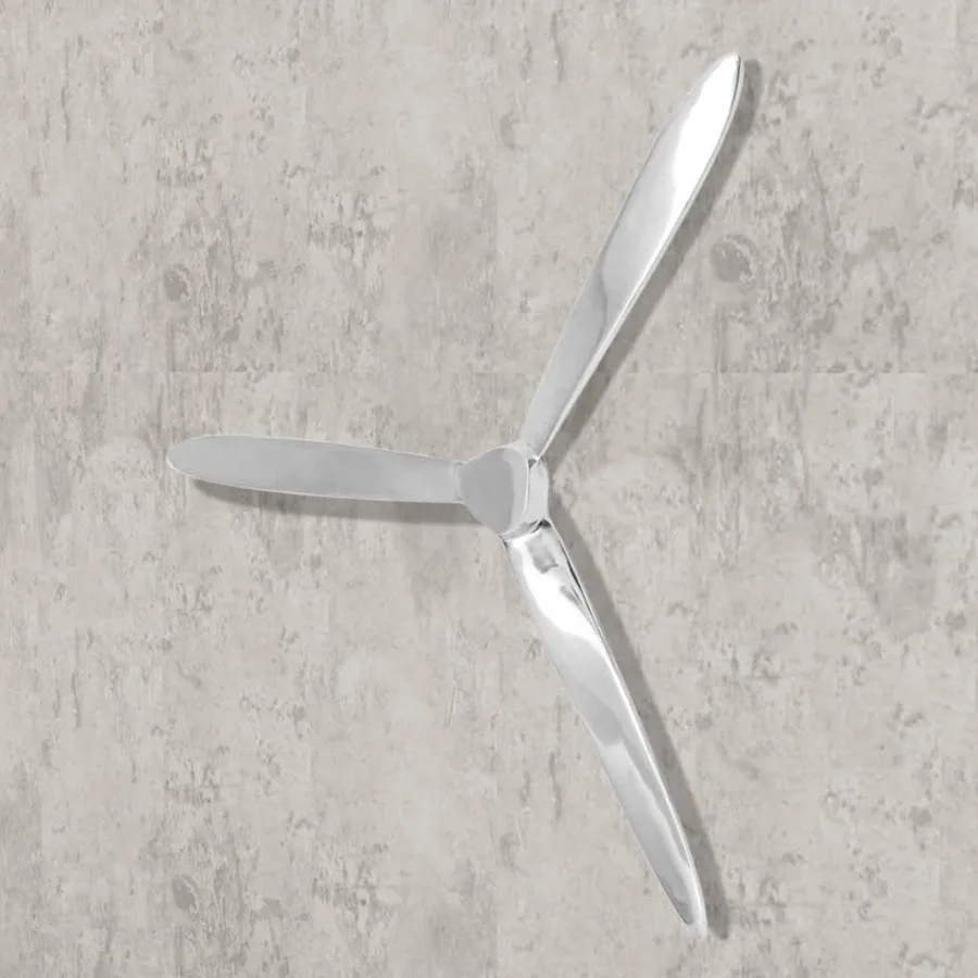 Hélice murale Aluminium Argenté 70 cm - 2