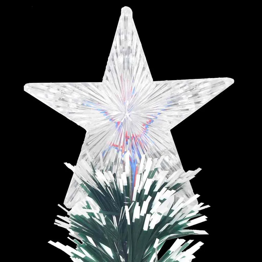 Arbre de Noël pré-éclairé avec support et LED 210 cm fibre optique - 7
