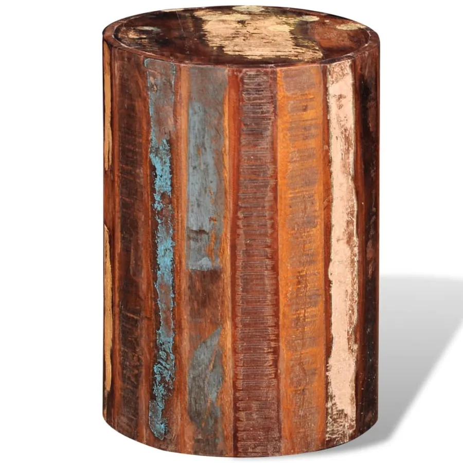 Tabouret Bois de récupération massif - 2