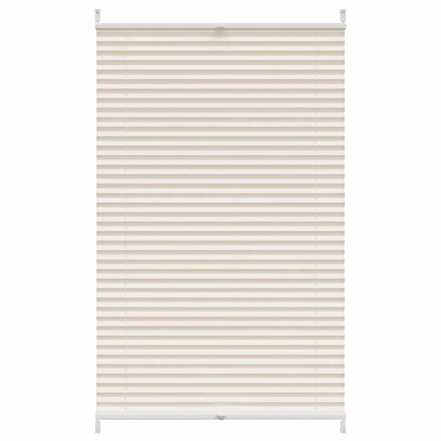 Store plissé 90x125 cm Crème - 2