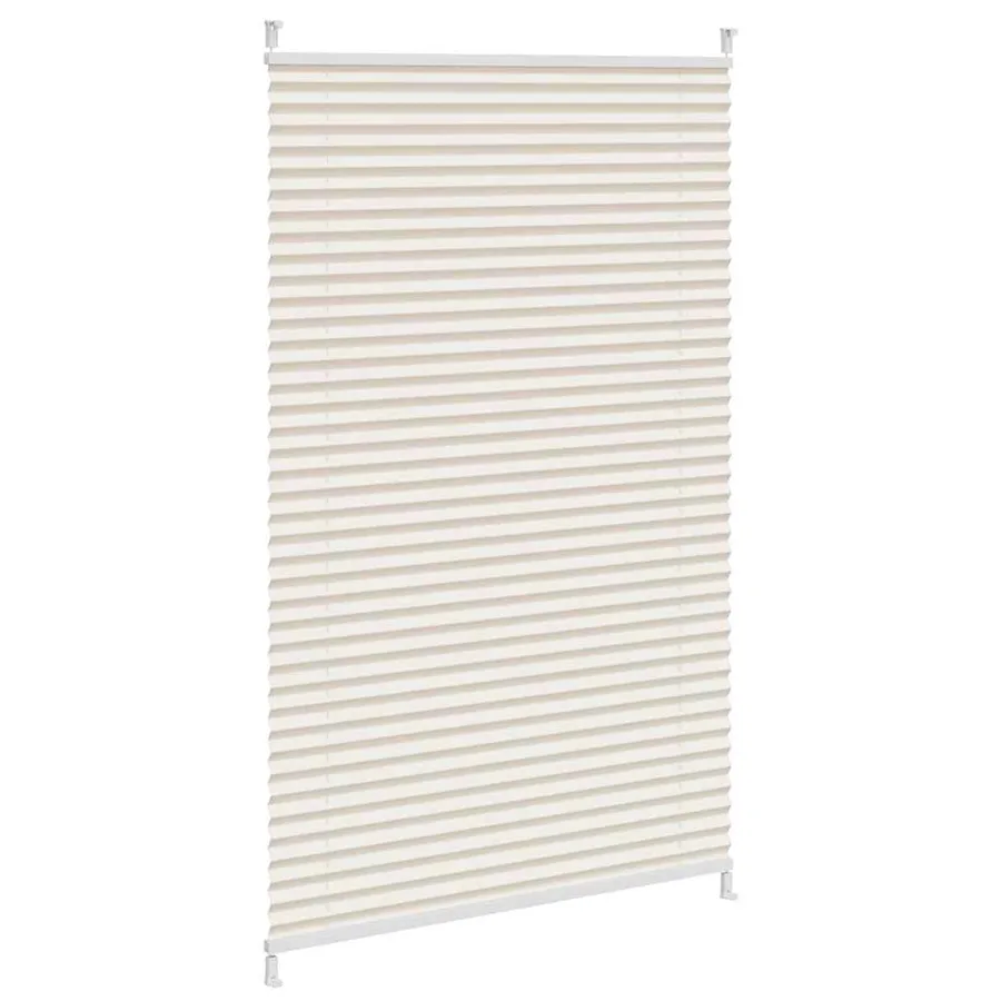 Store plissé 80x100 cm Crème - 4