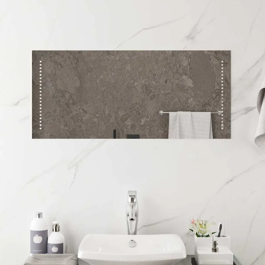 Miroir de salle de bain à LED 90x40 cm - 3