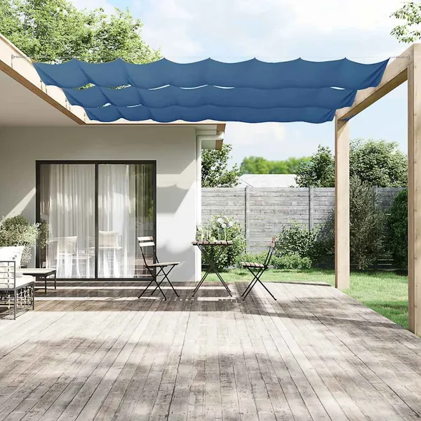 Auvent vertical Bleu 180x800 cm Tissu oxford