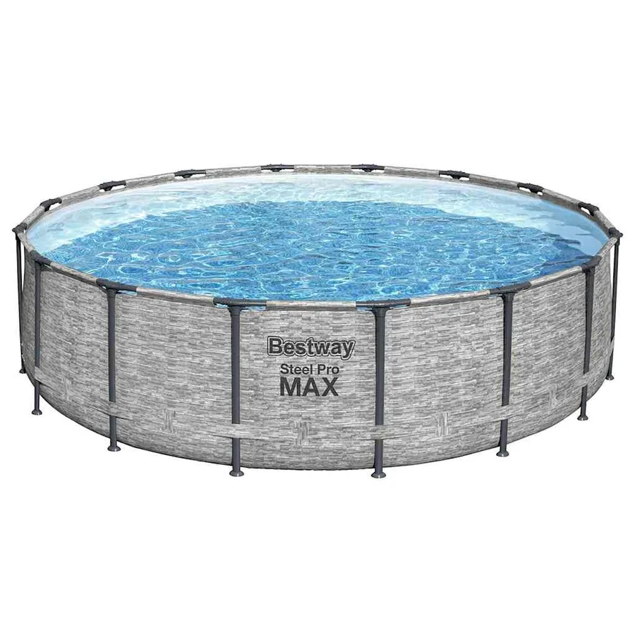 Bestway Piscine ronde Power Steel 488x122 cm - 5