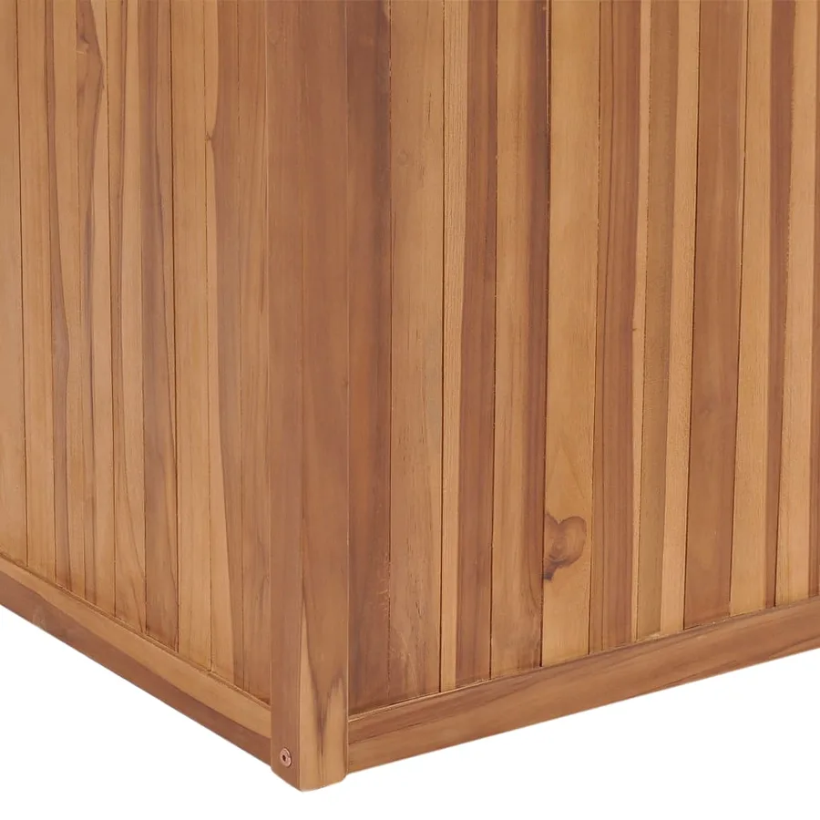 Lit surélevé 100x50x70 cm Bois de teck solide - 6