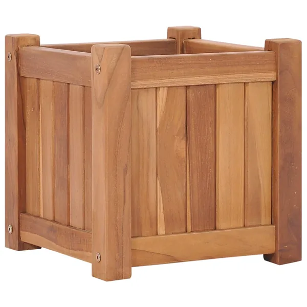 Lit surélevé 30x30x30 cm Bois de teck solide