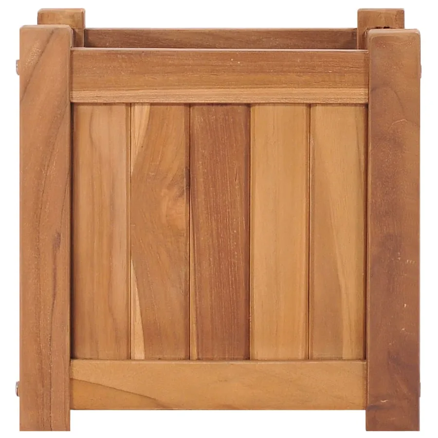 Lit surélevé 30x30x30 cm Bois de teck solide - 2