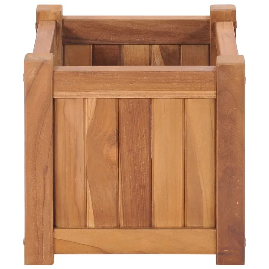 Lit surélevé 30x30x30 cm Bois de teck solide - 3
