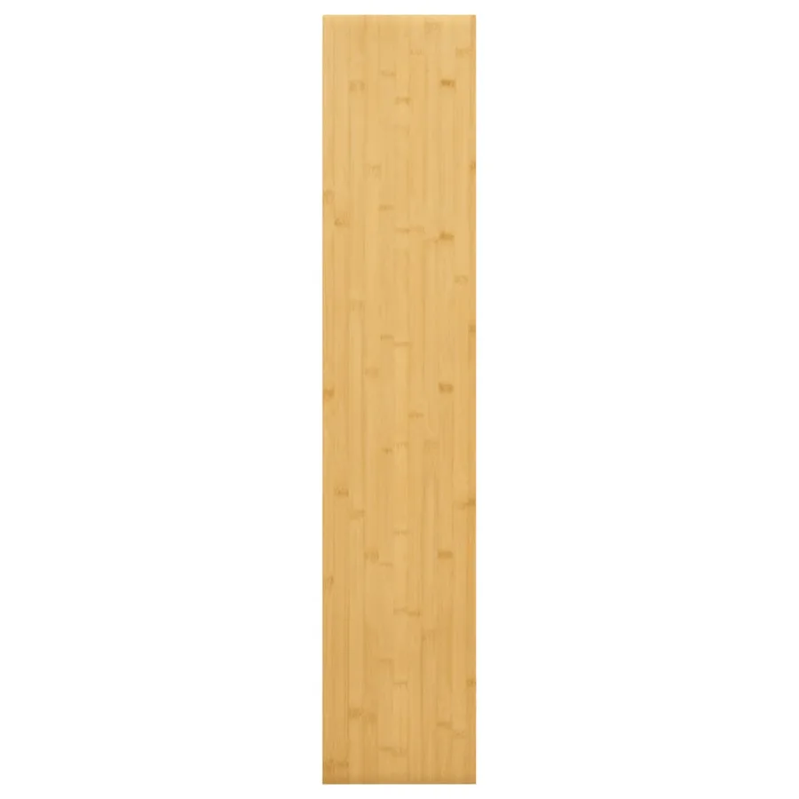 Étagère murale 100x20x4 cm bambou - 2
