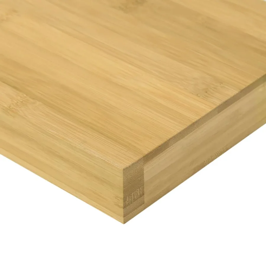 Étagère murale 100x20x4 cm bambou - 3