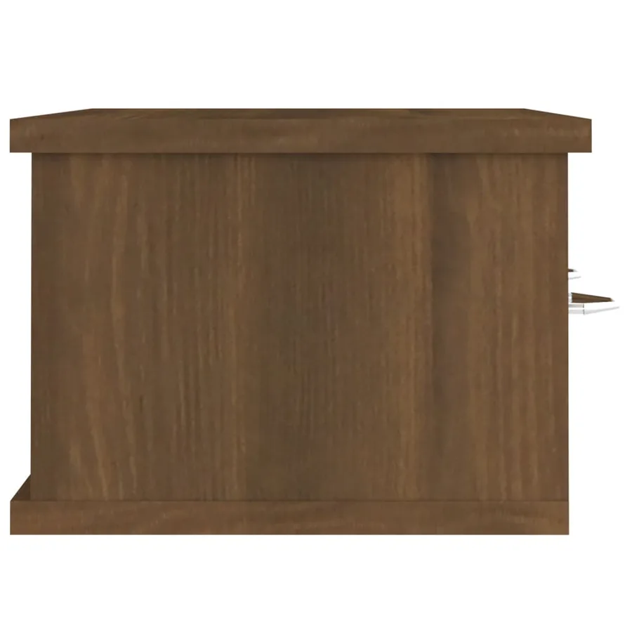 Armoire murale Chêne marron 60x26x18,5 cm Bois d'ingénierie - 4