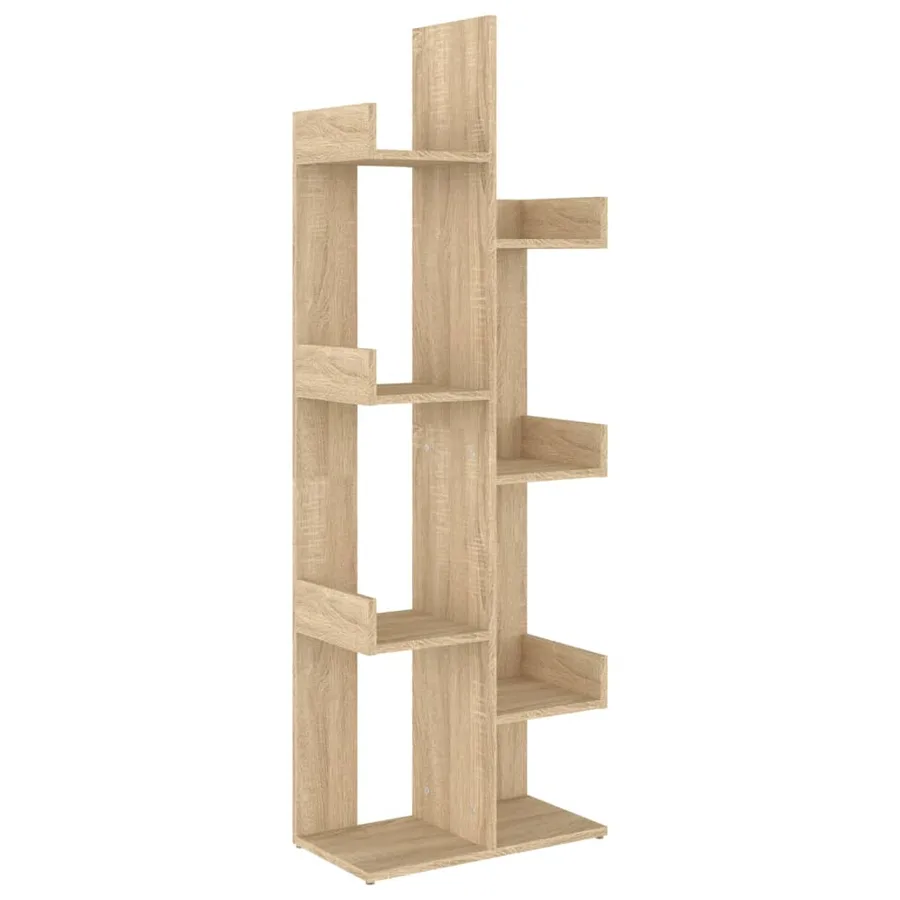 Bibliothèque Chêne sonoma 48x25,5x140 cm Bois d’ingénierie - 2