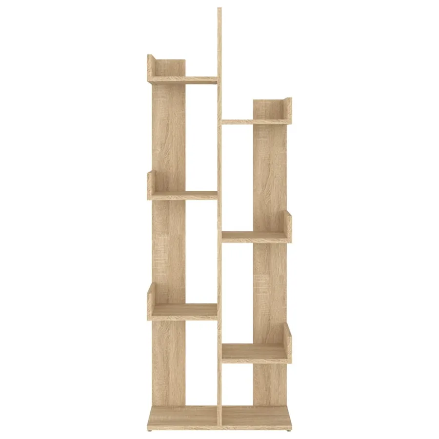 Bibliothèque Chêne sonoma 48x25,5x140 cm Bois d’ingénierie - 3
