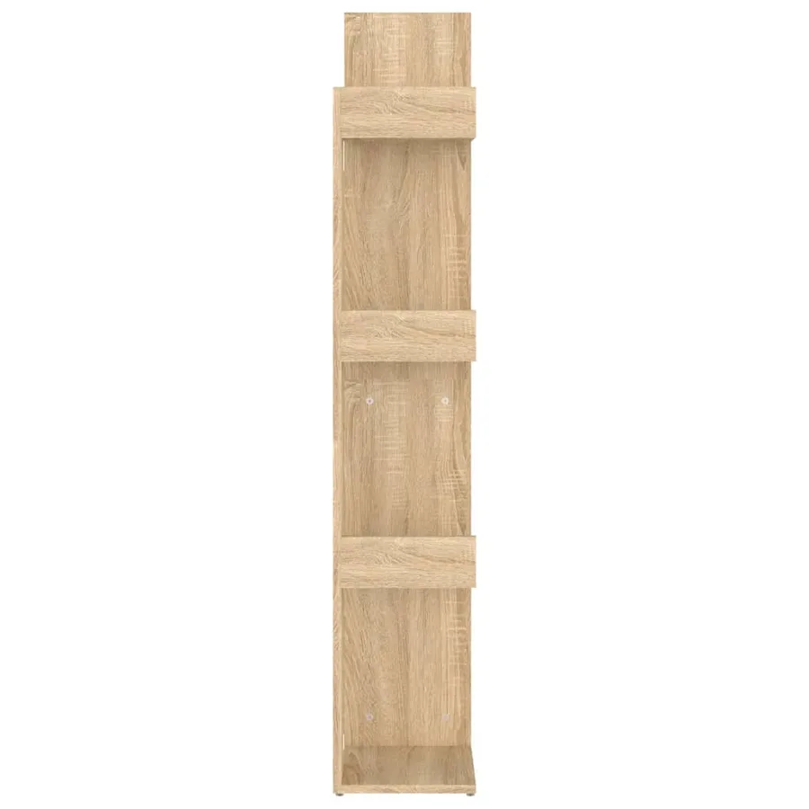 Bibliothèque Chêne sonoma 48x25,5x140 cm Bois d’ingénierie - 4
