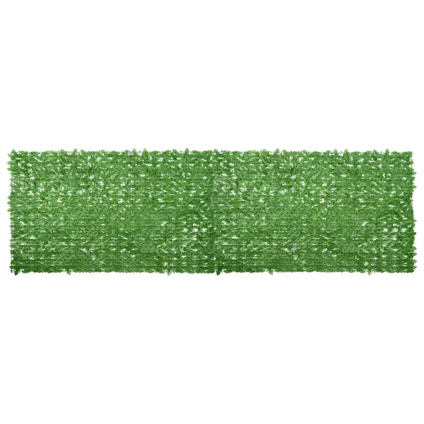 Écran de balcon avec feuilles vert 500x150 cm