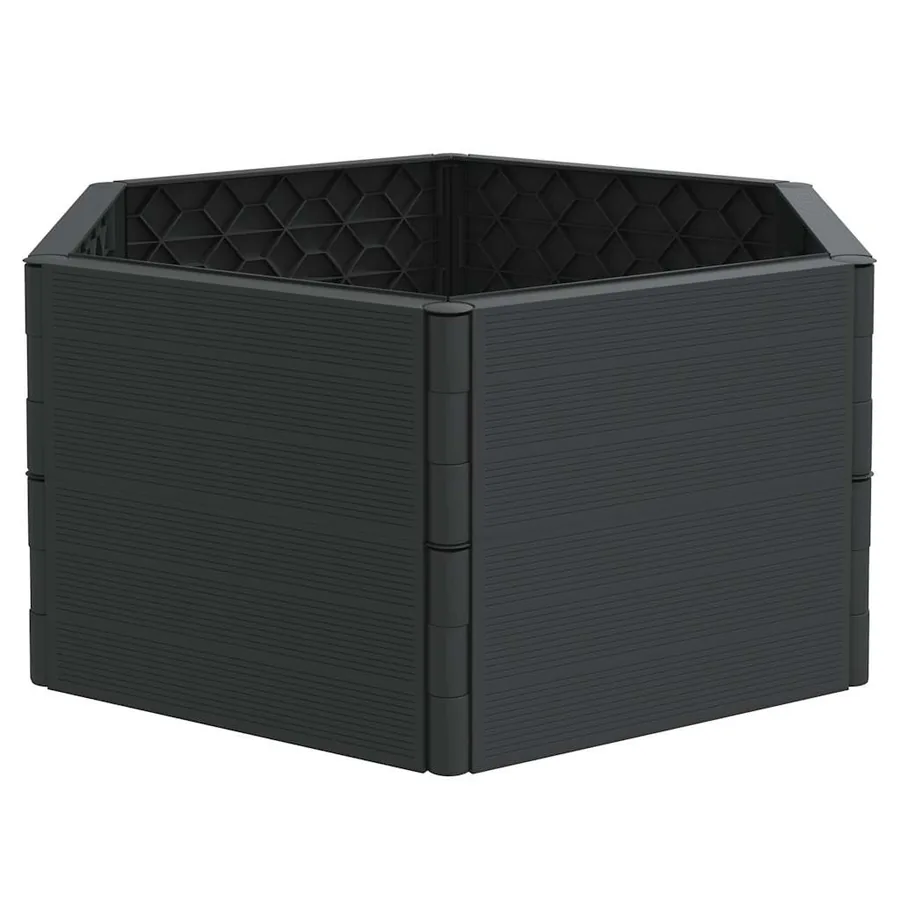 Jardinière anthracite PP - 2