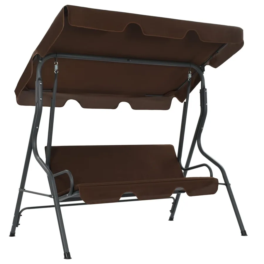 Balancelle de jardin Café 170 x 110 x 153 cm - 2