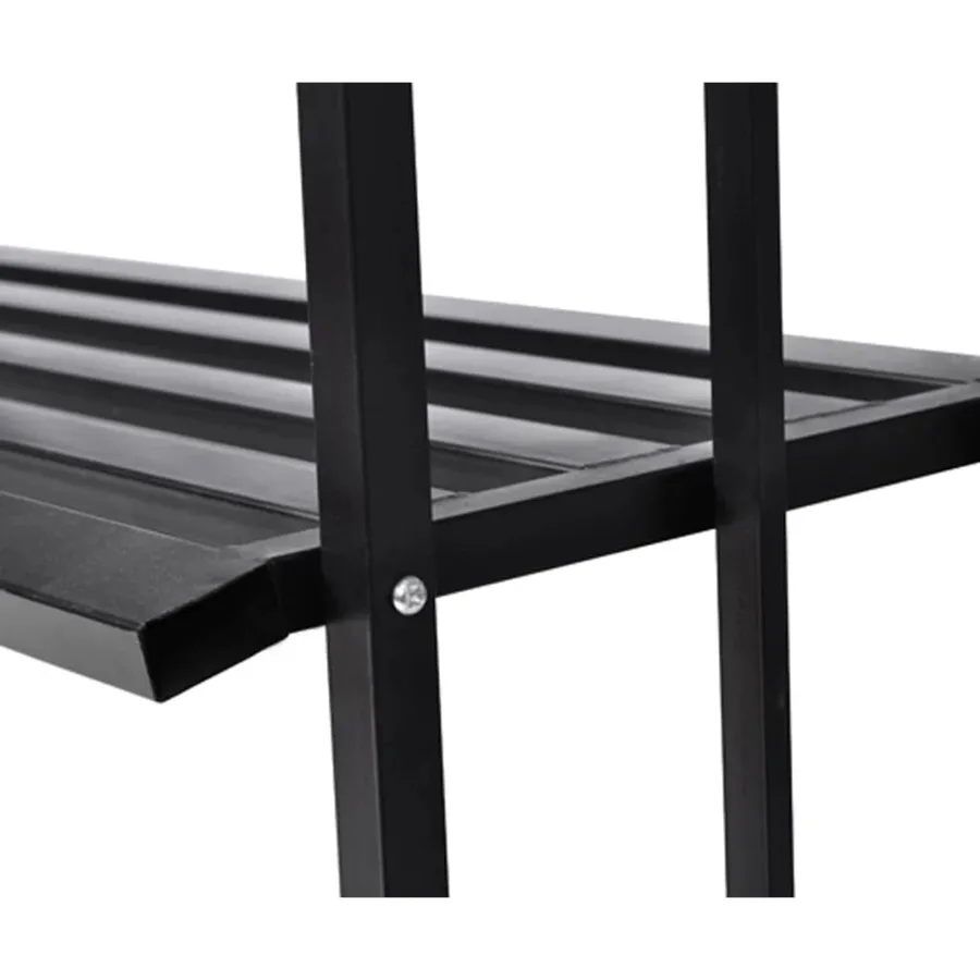 Voûte à roses de jardin avec banc - 4