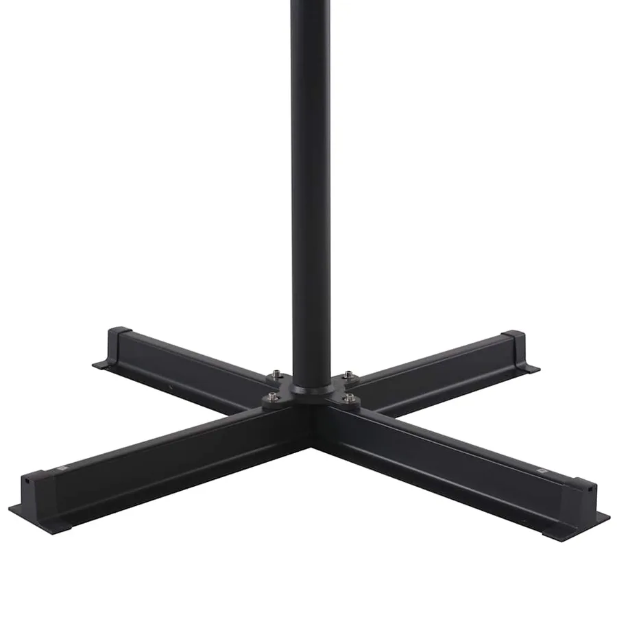 Parasol de jardin avec base portable rouge - 6