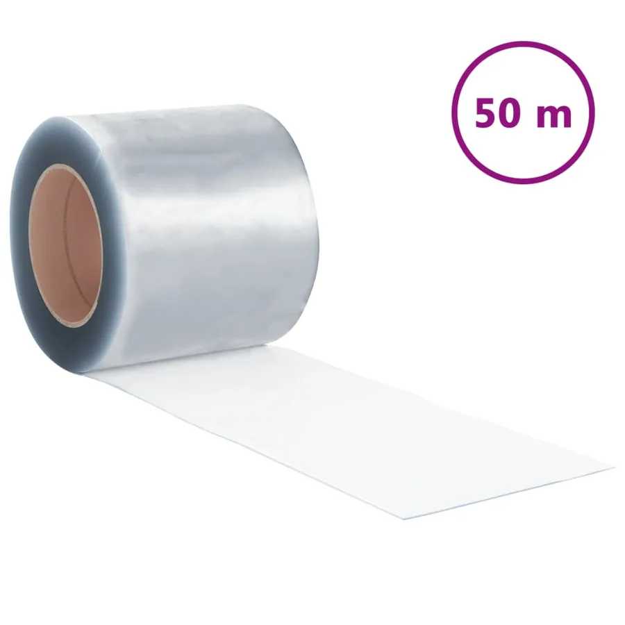 Rideau de porte transparent 200 mmx1,6 mm 50 m PVC - 2